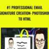 #1 Professional Email Signature Creation: Photoshop to HTML - Marty Englander