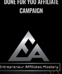 Done For You Affiliate Campaign – Anthony Alfonso