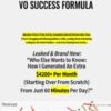 VO Success Formula – Bill DeWees