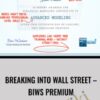 Breaking into Wall Street – BIWS Premium