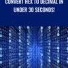 Convert HEX to Decimal in under 30 seconds! - Lazaro Diaz
