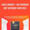 Gold Library +105 Premium KDP Interior Templates - Book Bird