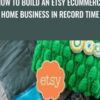 How to build an etsy ecommerce home business in record time - Alex Genadinik