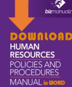Human Resources Policies and Procedures Template - Bizmanualz