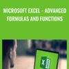 Microsoft Excel - Advanced Formulas And Functions