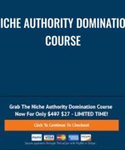 Niche Authority Domination Course - Mark Dickenson & Tony Newton