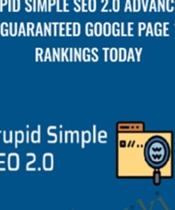 Stupid Simple SEO 2.0 Advanced – Guaranteed Google Page 1 Rankings Today