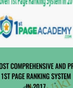 The Most Comprehensive and Proven 1st Page Ranking System In 2017 – 1st Page Academy