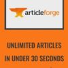 Unlimited Articles In Under 30 Seconds » Courses[GB]