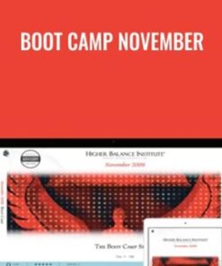 Boot Camp November - Higher Balance Institute