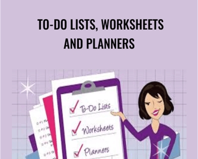 To-Do Lists, Worksheets and Planners – Get Organized Gal