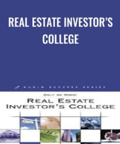 Real Estate Investor’s College - Dolf De Roos