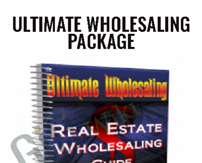 Real Estate Wholesaling guide, Ultimate Wholesaling Package - Eric Medemar