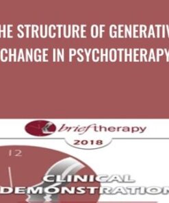 The Structure of Generative Change in Psychotherapy - Stephen Gilligan