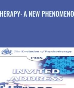 Therapy: A New Phenomenon - Jay Haley