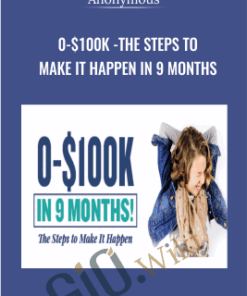 0-$100K -The Steps To Make It Happen In 9 Months