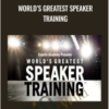 Worlds Greatest Speaker Training – Brendon Burchard