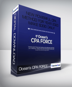 Ocean’s CPA FORCE - New Powerful CPA Method for Year 2020 - Make $300 Daily!
