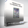 John Grinder & Judith Delozier - Prerequisites To Personal Genius