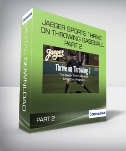 Jaeger Sports Thrive on Throwing Baseball Part 2