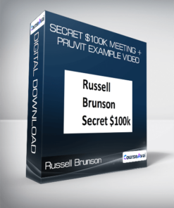 Russell Brunson - Secret $100k Meeting + Pruvit Example Video