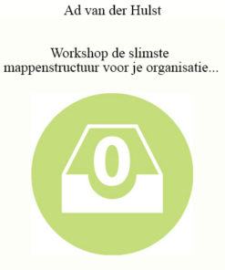 Ad van der Hulst - Workshop de slimste mappenstructuur voor je organisatie