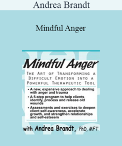 Andrea Brandt - Mindful Anger: The Art of Transforming a Difficult Emotion into a Powerful Therapeutic Tool