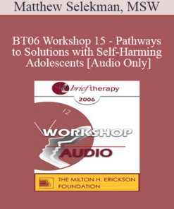 [Audio Only] BT06 Workshop 15 - Pathways to Solutions with Self-Harming Adolescents: A Collaborative