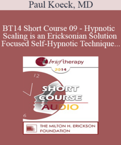 [Audio] BT14 Short Course 09 - Hypnotic Scaling is an Ericksonian Solution Focused Self-Hypnotic Technique That Allows Your Clients to Choose Freely Where to Move on Their Solution Scale - Paul Koeck