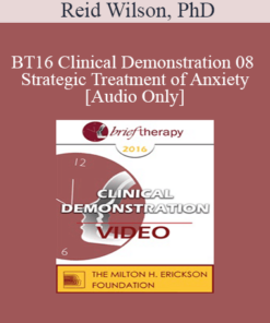 [Audio] BT16 Clinical Demonstration 08 - Strategic Treatment of Anxiety - Reid Wilson
