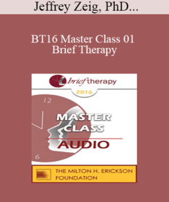 [Audio] BT16 Master Class 01 - Brief Therapy: Experiential Approaches Combining Gestalt and Hypnosis (I) - Jeffrey Zeig