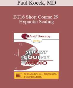 [Audio] BT16 Short Course 29 - Hypnotic Scaling: Single Session Brief Hypnotherapy Using Self-Hypnosis - Paul Koeck