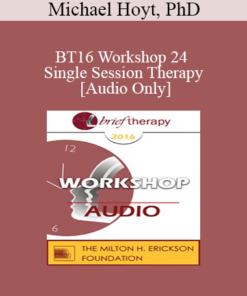 [Audio] BT16 Workshop 24 - Single Session Therapy: When the First Session May Be The Last - Michael Hoyt