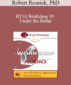 [Audio] BT16 Workshop 39 - Under the Radar: Contemporary Gestalt Therapy Fifty Years Later Theory