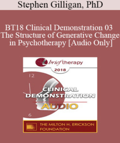 [Audio] BT18 Clinical Demonstration 03 - The Structure of Generative Change in Psychotherapy - Stephen Gilligan
