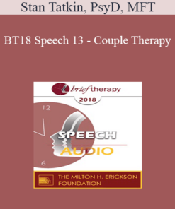 [Audio] BT18 Speech 13 - Couple Therapy: Shared Principles of Governance - Stan Tatkin