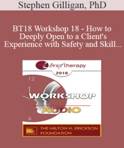 [Audio] BT18 Workshop 18 - How to Deeply Open to a Client's Experience with Safety and Skill - Stephen Gilligan