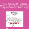 [Audio] CC19 Workshop 05 - Gottman Method with Escalating and Avoidant Couples Continued - Carrie Cole