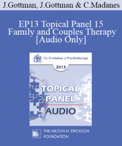 [Audio] EP13 Topical Panel 15 - Family and Couples Therapy - John Gottman