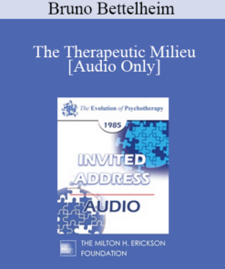 [Audio] EP85 Invited Address 07a - The Therapeutic Milieu: Therapy in a Residential Setting - Bruno Bettelheim