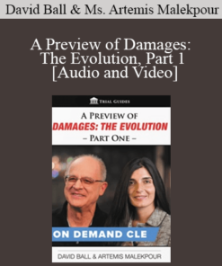 David Ball & Artemis Malekpour - A Preview of Damages: The Evolution