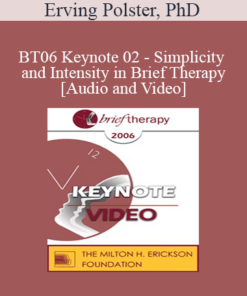 [Audio and Video] BT06 Keynote 02 - Simplicity and Intensity in Brief Therapy: A Clinical Demonstration - Erving Polster