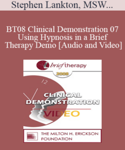 [Audio and Video] BT08 Clinical Demonstration 07 - Using Hypnosis in a Brief Therapy Demo - Stephen Lankton