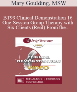BT93 Clinical Demonstration 16 - One-Session Group Therapy with Six Clients (Real) From the Audience - Mary Goulding