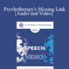 EP17 Speech 13 - Psychotherapy's Missing Link: Why Don't the Majority of People Who Could Benefit From Seeing a Therapist Go? - Scott Miller