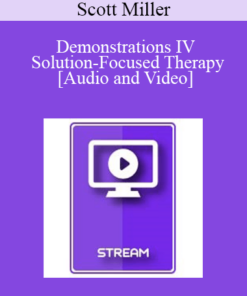 IC92 Workshop 55a - Demonstrations IV - Solution-Focused Therapy: Interviewing for a Change - Scott Miller