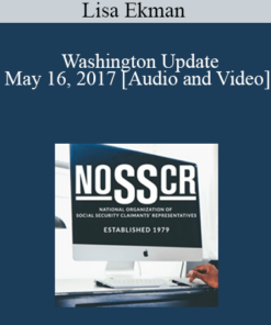 Lisa Ekman - Washington Update: May 16, 2017