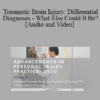 Yury Furman - Traumatic Brain Injury: Differential Diagnoses - What Else Could It Be? | Speaker: Yury Furman MD