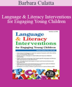 Barbara Culatta - Language & Literacy Interventions for Engaging Young Children: Play
