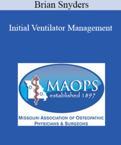 Brian Snyders - Initial Ventilator Management